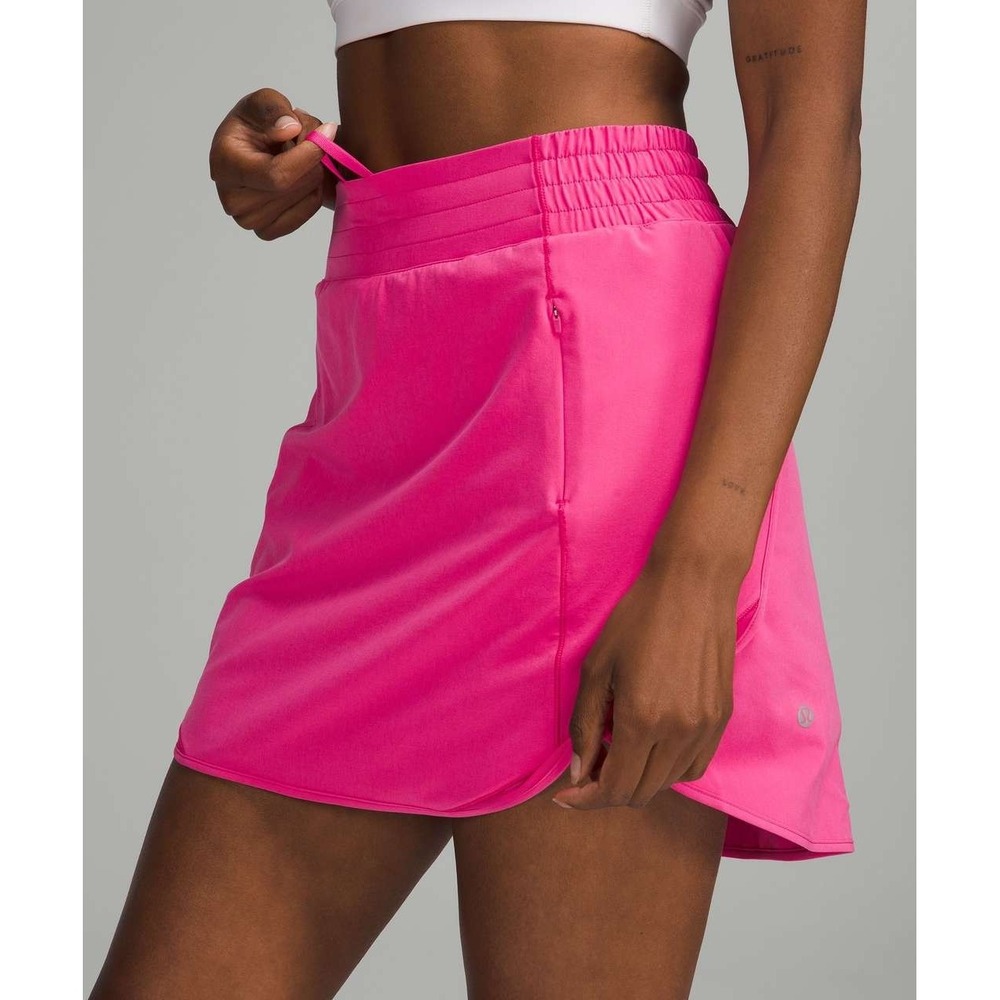 Lululemon Hotty Hot High-Rise Skirt *Long Sonic Pink